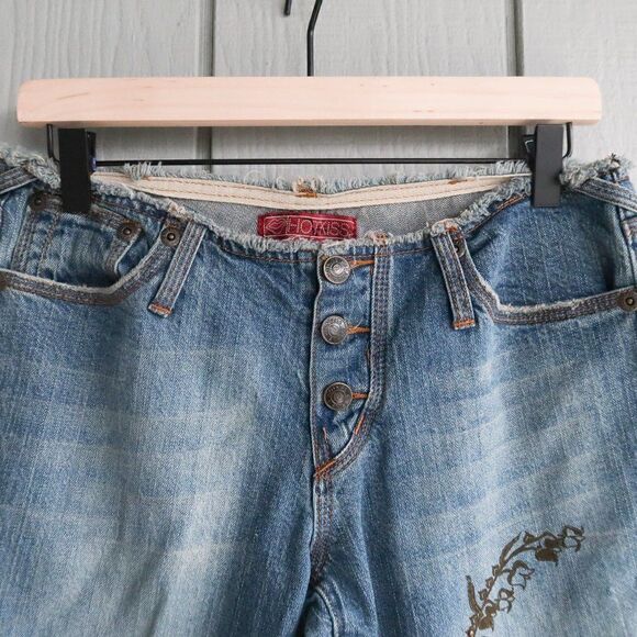 Hot Kiss Capri Jeans Size 13 - Picture 3 of 8